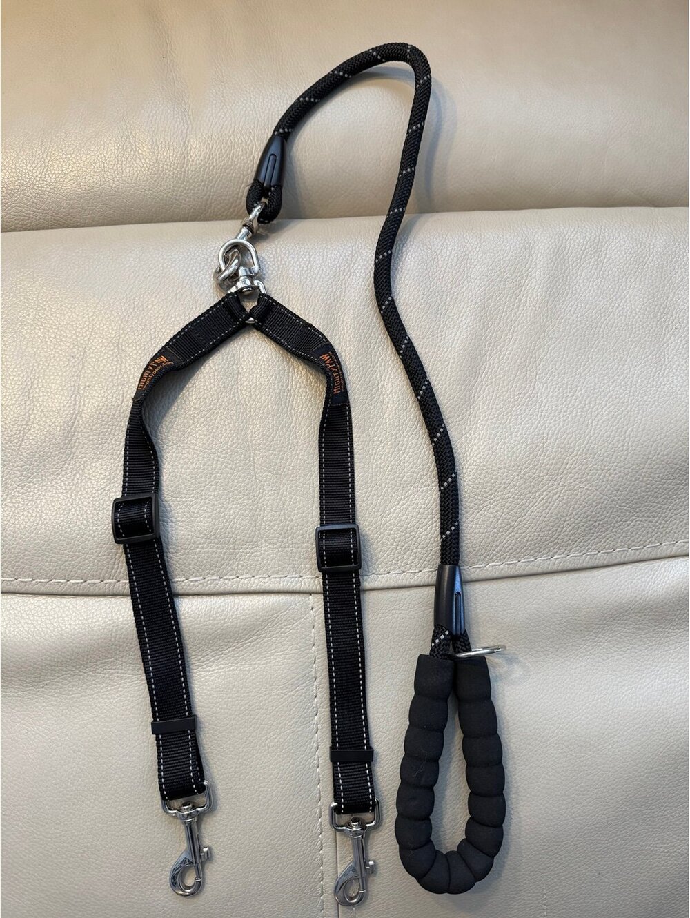 Mighty Paw double header heavy duty leash